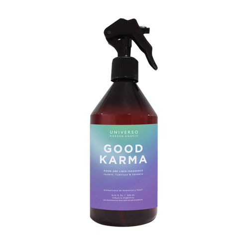 Aromatizante de ambiente y textil Good Karma